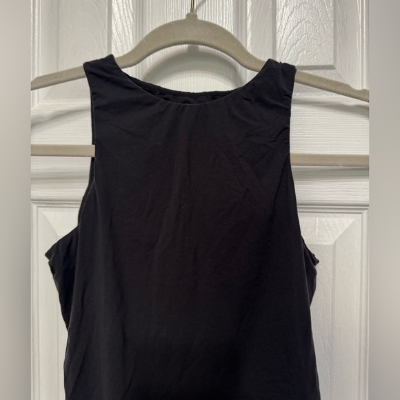 Skims Fits Everybody High Neck Bodysuit in Black Women’s Size Large - Picture 9 of 10
